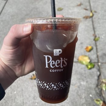 Peet's Coffee - Large iced americano - Coffee & Tea Near Me - San Francisco, California Peet's Coffee - Large iced americano - Coffee & Tea Near Me - San Francisco, California