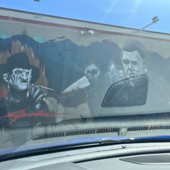 Roast The Dead Coffee - Mural of classic horror films - Coffee & Tea Near Me - Yucaipa, California Roast The Dead Coffee - Mural of classic horror films - Coffee & Tea Near Me - Yucaipa, California