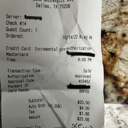 Auto Grat @ 20% - total crap