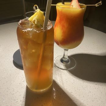 Deck. - Plantation iced tea mocktail and the islander - Hawaiian Near Me - Honolulu, Hawaii