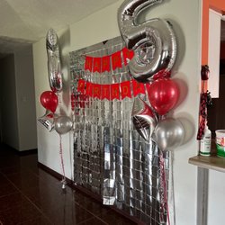 Party City - Party city balloons  Other decorations purchased at another store .
