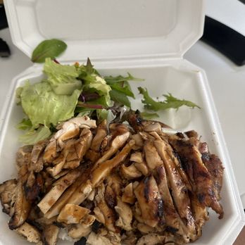 Fantasy Burger - Bought a chicken teriyaki plate. Missing a whole side.. .65 cents worth of more greens could've easily done the job - Burgers Near Me - Placentia, California Fantasy Burger - Bought a chicken teriyaki plate. Missing a whole side.. .65 cents worth of more greens could've easily done the job - Burgers Near Me - Placentia, California