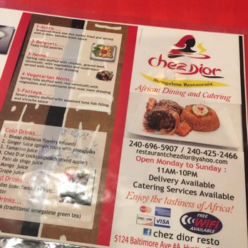 Chez Dior - Senegalese Near Me - Hyattsville, Maryland Chez Dior - Senegalese Near Me - Hyattsville, Maryland