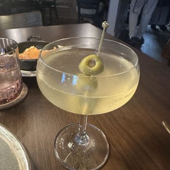 Maringouin at the Roost - Dirty martini with blue cheese stuffed olives - Desserts Near Me - Maringouin, Mississippi Maringouin at the Roost - Dirty martini with blue cheese stuffed olives - Desserts Near Me - Maringouin, Mississippi