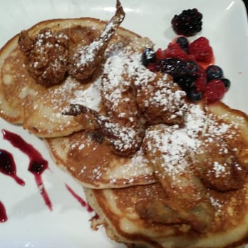 Lucille's - Chicken and whole grain Pancakes.. - New American Near Me - Houston, Texas