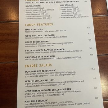 Seasons 52 - Lunch menu - New American Near Me - Oak Brook, Illinois