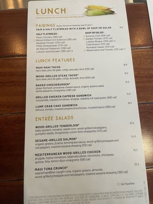 Menu photo 1 Seasons 52 Oak Brook, IL Menu photo 1 Seasons 52 Oak Brook, IL