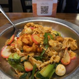 Glass noodles with selected ingredients- delicious