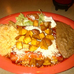 Chicken enchiladas! Chicken enchiladas!