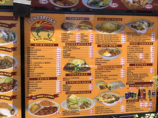 Menu photo 5 Los Garcia's Taco Shop El Cajon, CA Menu photo 5 Los Garcia's Taco Shop El Cajon, CA