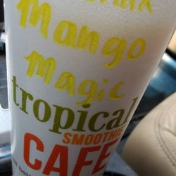 Enjoying a healthy sweet treat!