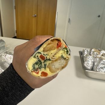 Breakfast Little - The Zeus burrito. - Coffee & Tea Near Me - San Francisco, California Breakfast Little - The Zeus burrito. - Coffee & Tea Near Me - San Francisco, California