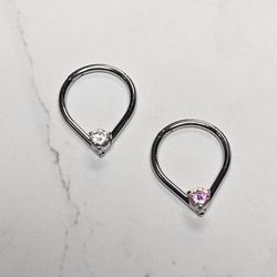 Dragon's Breath - 16g Surgical Steel Septum Clicker Jewelry