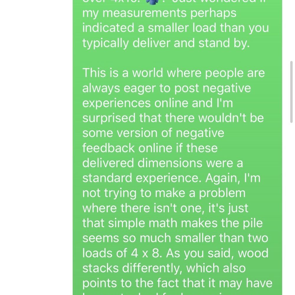 Firewood by Jerry - Text thread with firewood by Jerry - Firewood Near Me - Phoenix, Arizona Firewood by Jerry - Text thread with firewood by Jerry - Firewood Near Me - Phoenix, Arizona