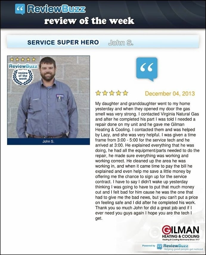 Slide of Gilman Heating, Cooling & Plumbing
