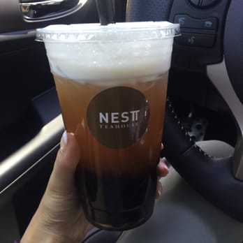 Nest Tea House - Honey green tea with boba - Bubble Tea Near Me - Arcadia, California Nest Tea House - Honey green tea with boba - Bubble Tea Near Me - Arcadia, California