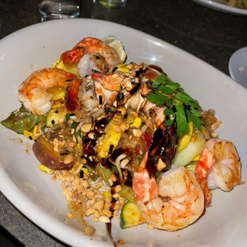 Poor Calvin's - Black Tiger Shrimp Pad Thai - Asian Fusion Near Me - Atlanta, Georgia