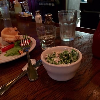 Warren House Pub - Burger (half eaten) and Pea Salad - American Near Me - Cannon Beach, Oregon Warren House Pub - Burger (half eaten) and Pea Salad - American Near Me - Cannon Beach, Oregon