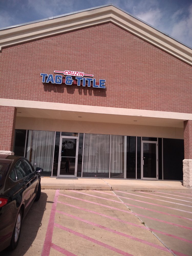 CRUZIN TAG & TITLE Updated September 2024 5000 Forsythe Bypass