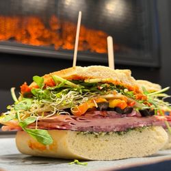 Patricia Street Deli - Mortadella breakfast sandwich