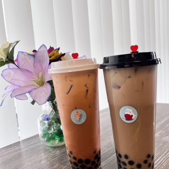 Bee’s Boba - two cups of boba - Bubble Tea Near Me - Clearwater, Florida