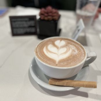 Euro Caffe - Nutella Latte 12 oz dine in. - Coffee & Tea Near Me - Orange, California