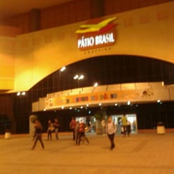 Pátio Brasil Shopping - Fachada a noite