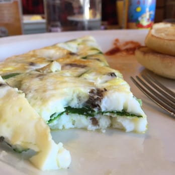 Awake - Cross section of the delicious veggie omelette - Breakfast & Brunch Near Me - Dallas, Texas Awake - Cross section of the delicious veggie omelette - Breakfast & Brunch Near Me - Dallas, Texas