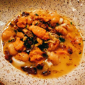 Smithereens - beans w/ shrimp and sea urchin - Desserts Near Me - New York, New York