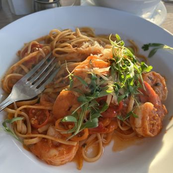 Lighthouse - Spivey Shrimp Linguini - Breakfast & Brunch Near Me - Newport Beach, California Lighthouse - Spivey Shrimp Linguini - Breakfast & Brunch Near Me - Newport Beach, California
