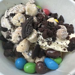 sweetFrog Premium Frozen Yogurt - Yes I did need every single one of these toppings