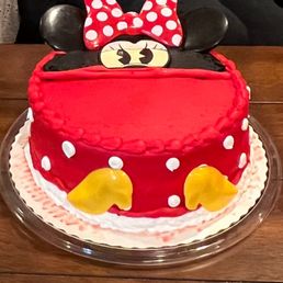 Minnie Mouse Cake Minnie Mouse Cake