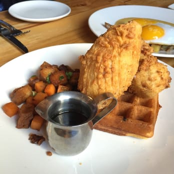 Longman & Eagle - Chicken waffle - Gastropubs Near Me - Chicago, Illinois Longman & Eagle - Chicken waffle - Gastropubs Near Me - Chicago, Illinois