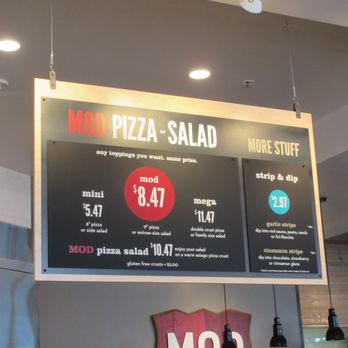 MOD Pizza - Menu - Fast Food Near Me - San Jose, California MOD Pizza - Menu - Fast Food Near Me - San Jose, California