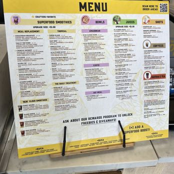 Juice Crafters - Menu - Juice Bars & Smoothies Near Me - Los Angeles, California
