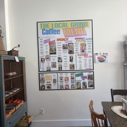 The Local Grind - Menu