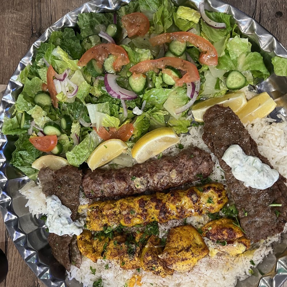 Pacific Grill - Family tray - Middle Eastern Near Me - Port Hueneme, California Pacific Grill - Family tray - Middle Eastern Near Me - Port Hueneme, California
