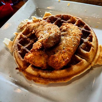 Kings Blu Jam Cafe - Chicken and Blueberry Waffles - Breakfast & Brunch Near Me - Spring, Texas Kings Blu Jam Cafe - Chicken and Blueberry Waffles - Breakfast & Brunch Near Me - Spring, Texas