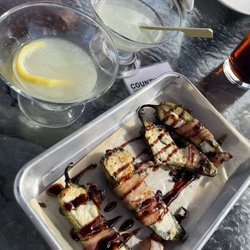 Jalapeño Poppers, The Last Word, Corpse Reviver (W/Lemon)
