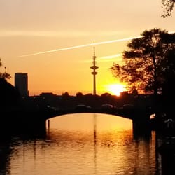 Sonnenuntergang. Geht's noch schöner? :-)