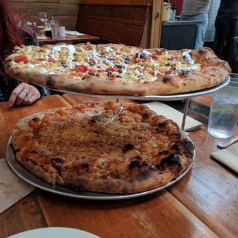 Flatbread - Providence - Jimmy Free Range Chicken Pizza  Jay's Heart Pizza - Pizza Near Me - Providence, Rhode Island
