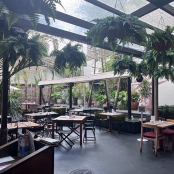 Orange Blossom - Back patio seating - Breakfast & Brunch Near Me - Miami Beach, Florida Orange Blossom - Back patio seating - Breakfast & Brunch Near Me - Miami Beach, Florida