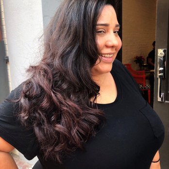 ÆON, A Hair Studio - Blowout plus curls for this beauty! - Hair Salons Near Me - New Orleans, Louisiana ÆON, A Hair Studio - Blowout plus curls for this beauty! - Hair Salons Near Me - New Orleans, Louisiana