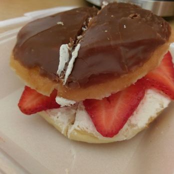 Ontario Donuts - Strawberry cream - Donuts Near Me - Ontario, California