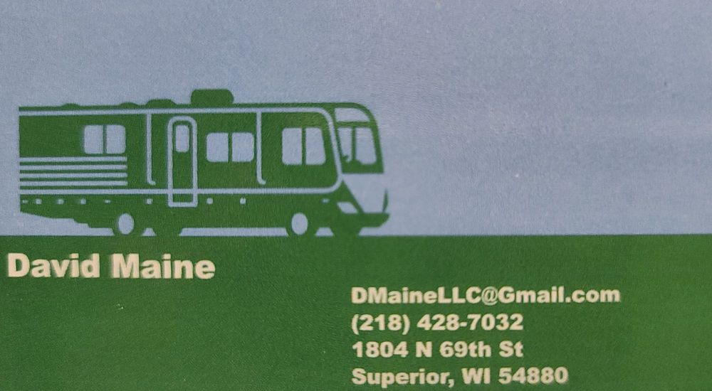 Slide of David RV Maine Tenance and Repair