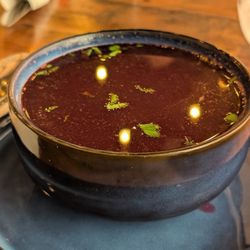 Arcadia Polish Restaurant - Borscht with dumplings