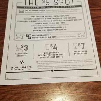 Houlihan's - Happy hour menu - Bars Near Me - Lee's Summit, Missouri Houlihan's - Happy hour menu - Bars Near Me - Lee's Summit, Missouri