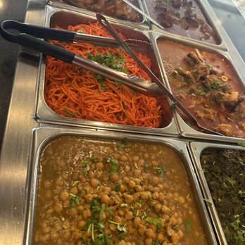 Kabab Corner - Showing food from the buffet. - Indian Near Me - West Sacramento, California