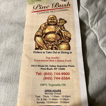 Pine Bush Chinese Restaurant - the menu - Chinese Near Me - Pine Bush, New York Pine Bush Chinese Restaurant - the menu - Chinese Near Me - Pine Bush, New York
