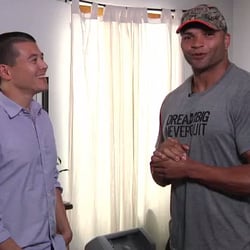 O2 Up - Former NFL player and Fox Sports host Brendan Ayenben